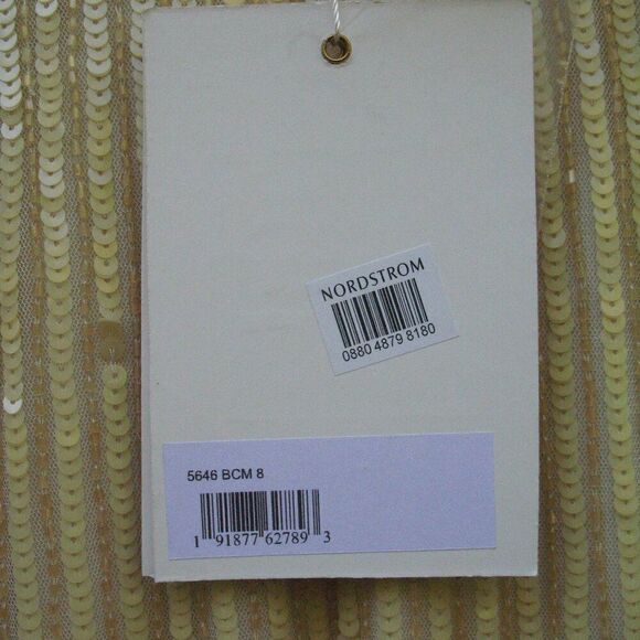 Mac Duggal 5646 Womens EMBELLISHED FLUTTER CAP SLEEVE A LINE GOWN Runs Large - Picture 12 of 15